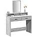 Tavolo da trucco con cassetti Grigio Sonoma 100x41x140 cm - Foto miniatura 3