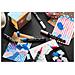 FREE Acrylic - Marker acrilico - T300 Punta rotonda 2-3mm - Confezione da 5 - Bianco - Foto miniatura 6