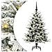 Albero di Natale artificiale preilluminato con set di palline - Foto miniatura 1