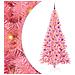 Albero di Natale con 300 LED con supporto Rosa 180 cm PVC - Foto miniatura 1