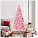 Albero di Natale con 300 LED con supporto Rosa 180 cm PVC - Foto miniatura 2