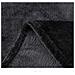 Coperta In Pile Di Flanella Nera - 180x200cm, Morbida E Calda - Foto miniatura 4