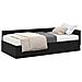 Struttura Letto Angolare con Materasso Altro 2 pcs Nero Velluto - Foto miniatura 1