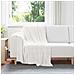 Coperte da Pile 6 pcs Bianco 130 x 150 cm Panno - Foto miniatura 2