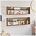 Scaffale per riviste 2 pcs Rovere artigianale 100 x 12 x 30 cm - Foto miniatura 4