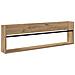 Scaffale per riviste 2 pcs Rovere artigianale 100 x 12 x 30 cm - Foto miniatura 5