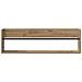 Scaffale per riviste 2 pcs Rovere artigianale 100 x 12 x 30 cm - Foto miniatura 6