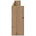 Scaffale per riviste 2 pcs Rovere artigianale 100 x 12 x 30 cm - Foto miniatura 7