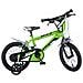 Bici Mtb Da Bambino Misura 16'' Bicicletta Da Bimbo Modello R88 Mountain Bike Con Rotelle - 16 Verde - Foto miniatura 1