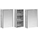 Set di Armadi da Bagno 3 pcs 116 x 16 x 62,5 cm - Foto miniatura 5