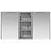 Set di Armadi da Bagno 3 pcs 116 x 16 x 62,5 cm - Foto miniatura 6