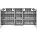 Set di Armadi da Bagno 3 pcs 116 x 16 x 62,5 cm - Foto miniatura 7
