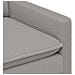 Divano Grigio Chiaro 156 x 81 x 87,5 cm Tessuto - Foto miniatura 6