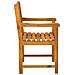 Panchina da esterno 8 pcs Naturale 56 x 55,5 x 90 cm - Foto miniatura 5