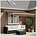 Cornice per Tenda Manuale con LED Tortora 3,5 x 2,5 m - Foto miniatura 3