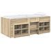 Struttura Letto Loft con Mobile 3 pz Rovere Sonoma - Foto miniatura 1