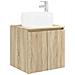 Set di Armadi da Bagno 4 pcs Rovere Sonoma Legno ingegnerizzato - Foto miniatura 5