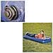 Materassino Airbed Blu Floccato Singolo 185x76x22 cm - Foto miniatura 6