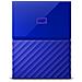 Hard Disk Esterno My Passport 2TB Interfaccia USB 3.0 Colore Blu - Foto miniatura 3