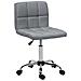 Sedia Da Ufficio Tessuto Grigio Marion - Foto miniatura 1