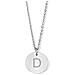 Collana Co88 Con Ciondolo A Forma Di Lettera D Da 15 Mm. - Foto miniatura 1