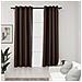 Tende Oscuranti Effetto Lino Con Occhielli 2 Pz Talpa 140x175cm - Foto miniatura 1