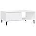 Tavolino da Salotto Bianco 90x60x35 cm in Legno Multistrato - Foto miniatura 2