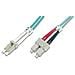Cavo Fibra Ottica Lc A Sc Multimode Duplex 50/125 Mt. 3 Om4 - Foto miniatura 1