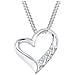 Collana In Argento 925 Con Pendente A Cuore Da Donna - Foto miniatura 1