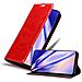 Custodia Compatibile Con Oneplus 9rt 5g In Rosso Mela - Coperchio Protettiva Con Chiusura Magnetica, Funzione Stand E Tasca Per Le Carte - Foto miniatura 1
