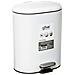 Pattumiera Con Pedale Siliflex, 6 L, Inox - Foto miniatura 2
