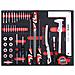 Yt 55290 - roller Cabinet With Tools 211pcs - Foto miniatura 6