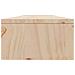 Supporto Per Monitor 100x24x13 Cm In Legno Massello Di Pino - Foto miniatura 3