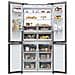 Frigorifero Side-By-Side Cube 90 Serie 9 HCW9919FSGB Libera installazione 586 L Classe F Colore Nero - Foto miniatura 3