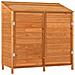 Capanno Da Giardino Marrone 102x52x112 Cm Legno Massello Abete - Foto miniatura 2