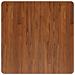 Piano Tavolo Quadrato Marrone Scuro 70x70x2,5cm Rovere Trattato - Foto miniatura 2