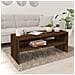 Tavolino Salotto Rovere Marrone 100x40x40 Cm Legno Multistrato - Foto miniatura 1