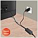 Adattatore Da Rete Da Micro-usb A Ethernet Rj45 Universale Velocità 100mbps - Foto miniatura 6