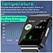 Smartwatch Con Ecg, Pulsazioni, Ossigeno Nel Sangue, Monitor Del Sonno Black - Foto miniatura 10