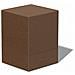 Return To Earth - Boulder - Deck Case 100+ - Standard Size - Brown - Foto miniatura 1