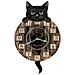 Nemesis Now - Kitten Tickin' Orologio Da Parete 32cm - Foto miniatura 1