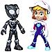 Spidey E I Suoi Fantastici Amici Marvel Hero Rivelano La Confezione Da 2,-action Figures,-mask Flip Feature, Ghost-spider E Black Panther, 3 E Oltre - Foto miniatura 1