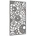 Decorazione Muro Giardino 105x55 Cm Ingranaggio Acciaio Corten - Foto miniatura 3
