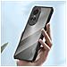 Cover Per Oppo Reno 10 E 10 Pro Rigida Angoli Bumper Trasparente Bordo Nero - Foto miniatura 3