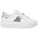 Leisure Trainers White Sneakers Pelle Scarpe Donna Bianco Eu 38, W1202-82 - Foto miniatura 2