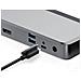 DUPRMX2-100 replicatore di porte e docking station per laptop Cablato USB 3.2 Gen 1 (3.1 Gen 1) Type-C Grigio, Nero - Foto miniatura 4