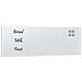 Lavagna Magnetica a Parete Bianca 80x30 cm Vetro Temperato - Foto miniatura 1