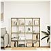 Libreria Rovere Sonoma 137,5x29x137,5 Cm In Legno Multistrato - Foto miniatura 3