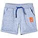 Pantaloncini per Bambini con Coulisse Blu Mélange 92 - Foto miniatura 1