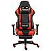 Lusso Casadino -  Sedia Da Gaming Girevole Con Poggiapiedi Rossa In Pvc - Foto miniatura 1